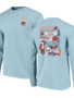 Image One Aubie Through the Years Long Sleeve T-Shirt