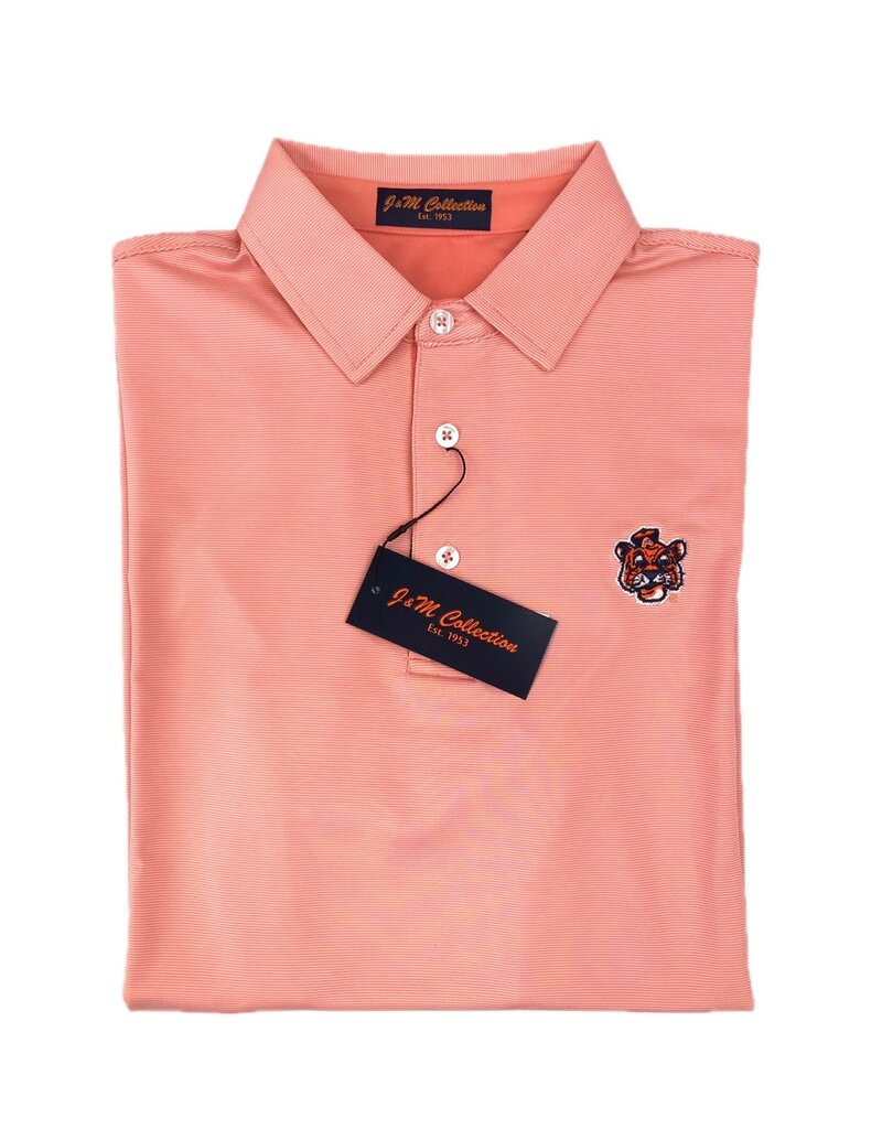 Divots Vintage Aubie Thin Stripe Polo