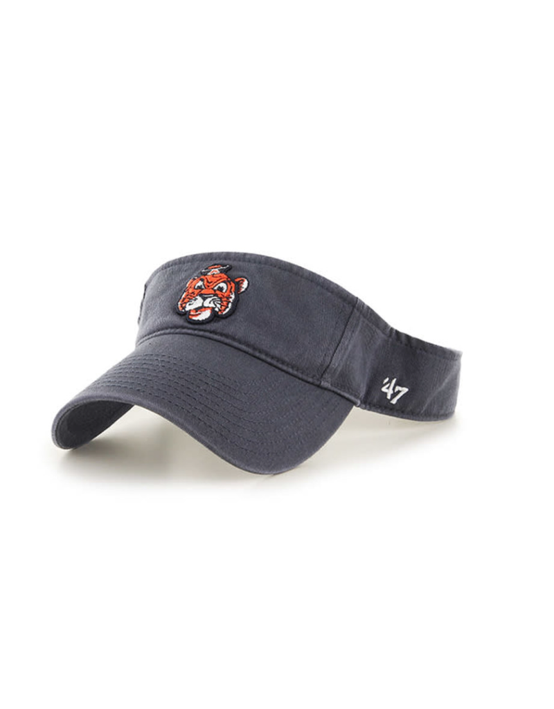 47 Brand Vintage Aubie Head Cleanup Navy Visor