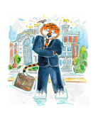 Art by LJD Business School Aubie