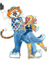 Art by LJD AU Singer Aubie