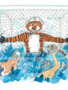 Art by LJD Waterpolo Aubie