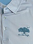 Divots War Fam Eagle Square Print Polo
