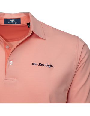 Divots War Fam Eagle Thin Stripe Polo
