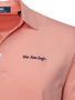 Divots War Fam Eagle Thin Stripe Polo