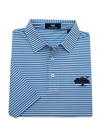 Divots War Fam Eagle Classic Stripe Youth Polo