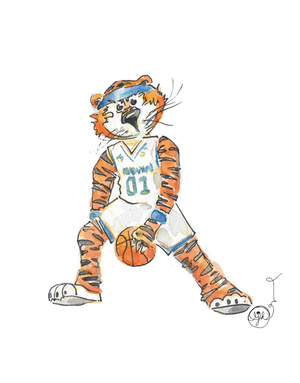 Art by LJD Basketball Aubies