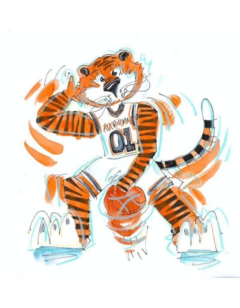 Art by LJD Basketball Aubies