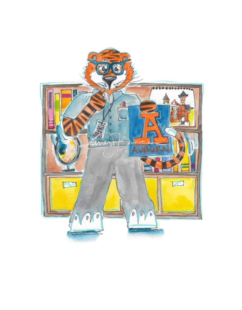 Art by LJD Speech Pathologist  Aubie