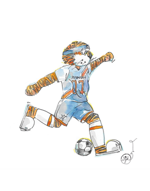 Art by LJD Soccer Aubie