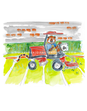 Art by LJD Turf Management Aubie