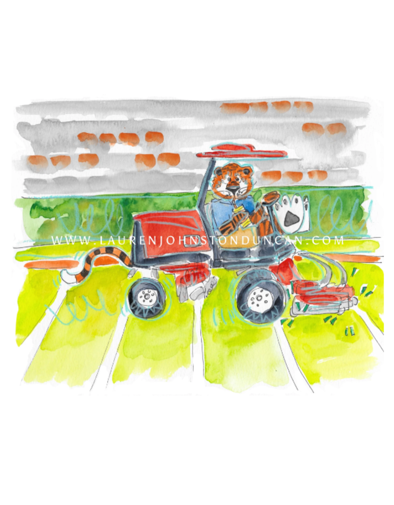 Art by LJD Turf Management Aubie