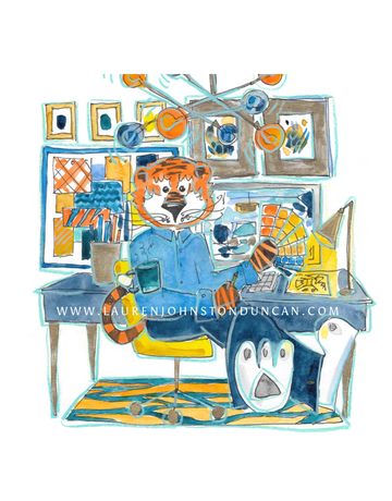 Art by LJD Interior Design Aubie