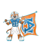 Art by LJD Football Aubies