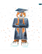 Art by LJD Graduation Aubies