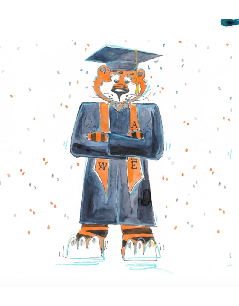 Art by LJD Graduation Aubies