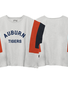 League Collegiate Wear Womens Arch Auburn Tigers Oversized Colorblock T-Shirt