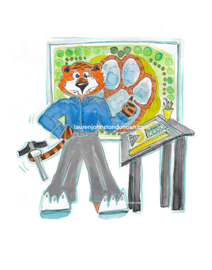 Art by LJD Landscape Architect Aubie