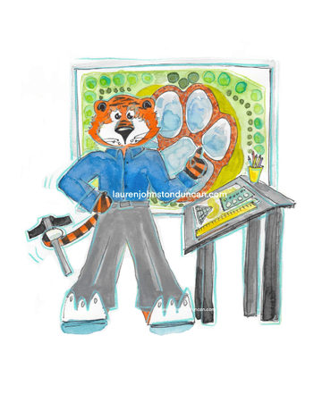Art by LJD Landscape Architect Aubie