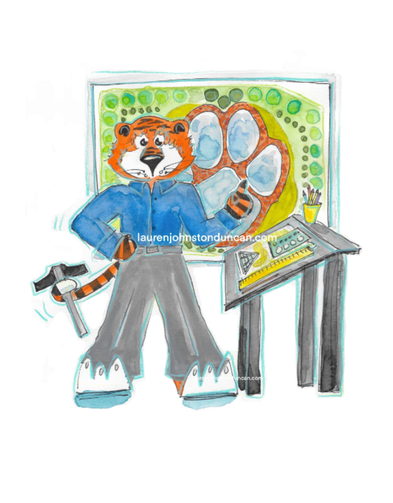 Art by LJD Landscape Architect Aubie