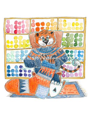 Art by LJD Knitting Aubie