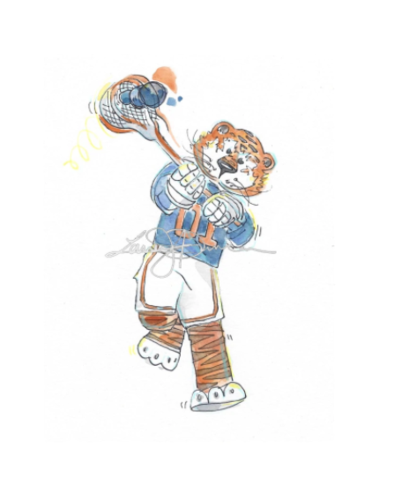 Art by LJD LAX Aubie