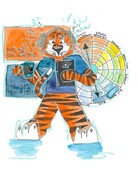 Art by LJD Graphic Design Aubie