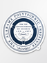 Image One API Seal Mini Decal