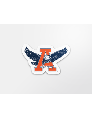 Image One Eagle Thru A Mini Decal