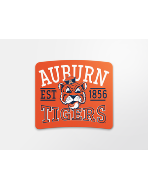 Image One Arch Auburn Vintage Aubie Mini Decal