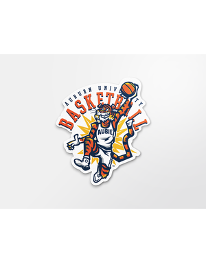 Image One Dunking Aubie Decal