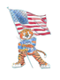 Art by LJD Patriotic Aubie