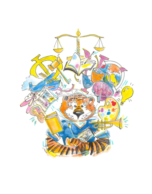 Art by LJD Liberal Arts Aubie