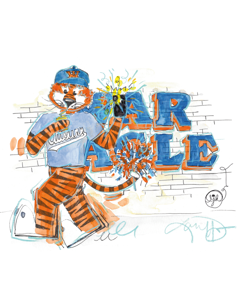 Art by LJD Living Local Aubie