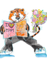 Art by LJD Mother's Day Aubie
