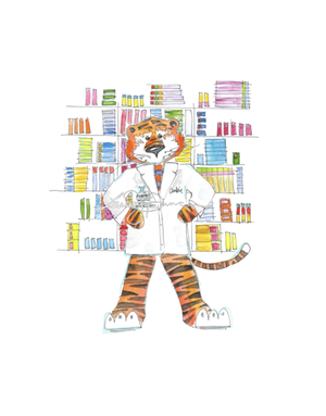 Art by LJD Pharmacist Aubie