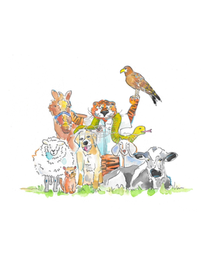 Art by LJD Veterinary Aubies
