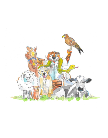 Art by LJD Veterinary Aubies