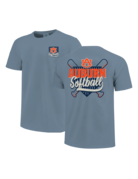 Image One Auburn Softball Crossing Bats T-Shirt
