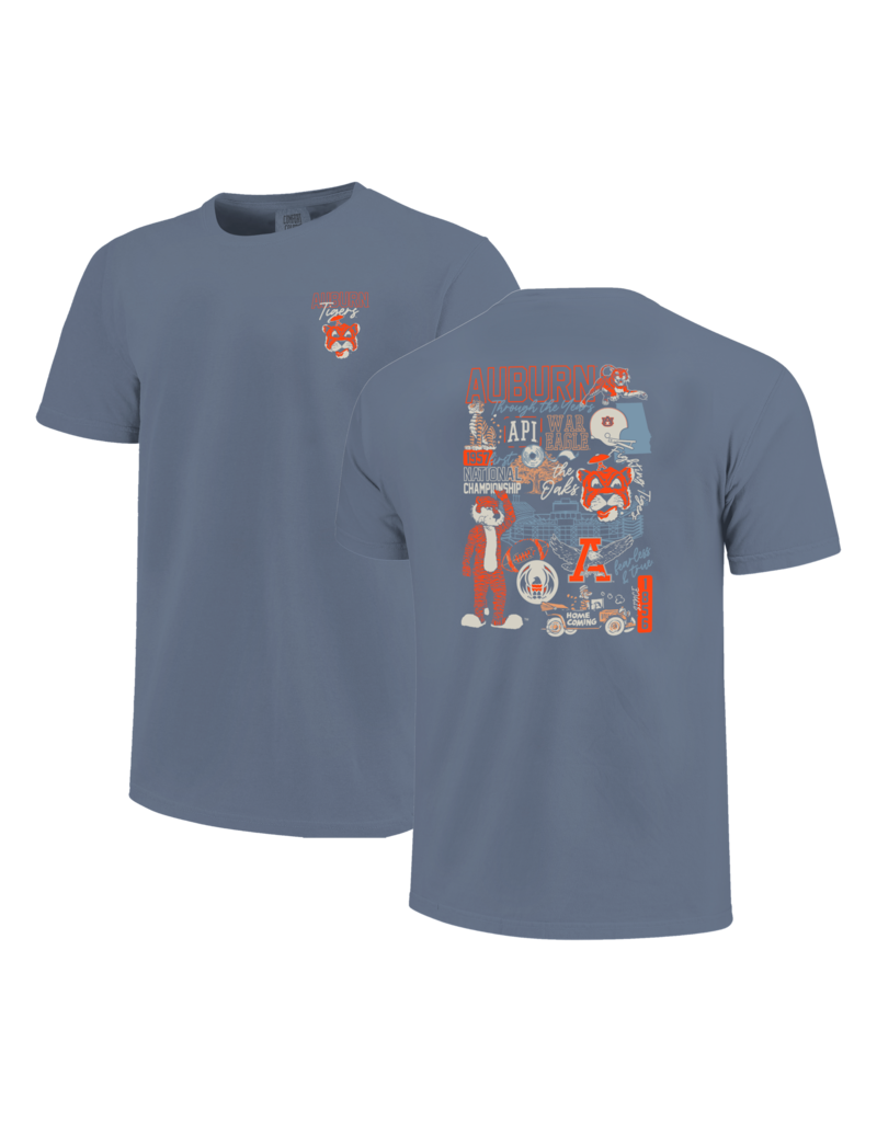 Image One Aubie Through the Years Youth T-Shirt