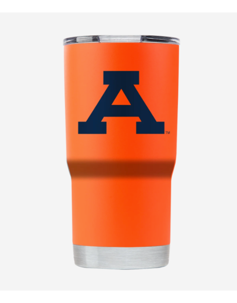 Gametime Lights LLC Throwback A Orange 20 oz. Tumbler with Lid