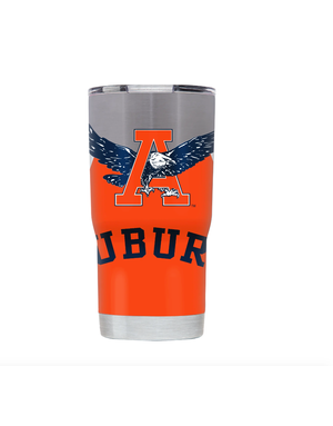 Gametime Lights LLC Eagle Thru A War Eagle 20oz. Stainless Steel Tumbler