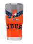 Gametime Lights LLC Eagle Thru A War Eagle 20oz. Stainless Steel Tumbler