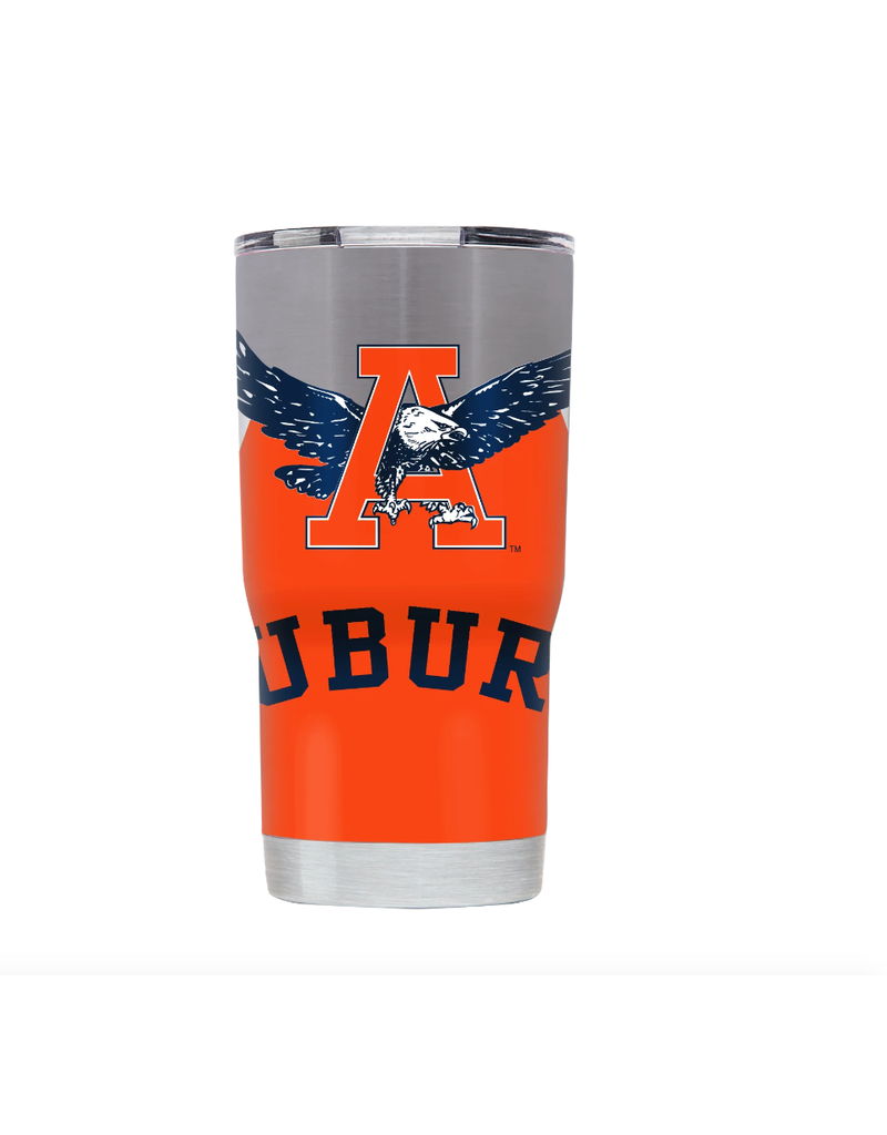 Gametime Lights LLC Eagle Thru A War Eagle 20oz. Stainless Steel Tumbler