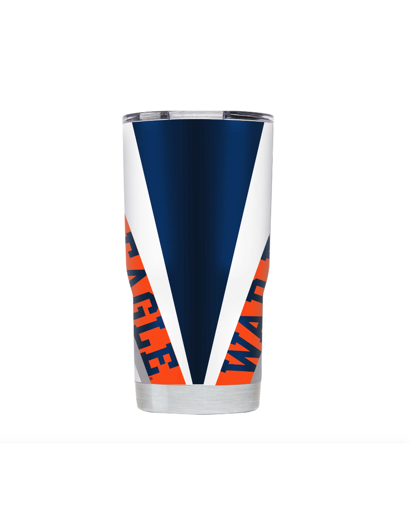 Gametime Lights LLC Eagle Thru A War Eagle 20oz. Stainless Steel Tumbler