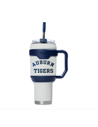Gametime Lights LLC Aubie Auburn Tigers 40 oz White Bottle