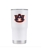 Gametime Lights LLC AU White 20 oz. Tumbler with Lid
