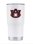 Gametime Lights LLC AU White 20 oz. Tumbler with Lid