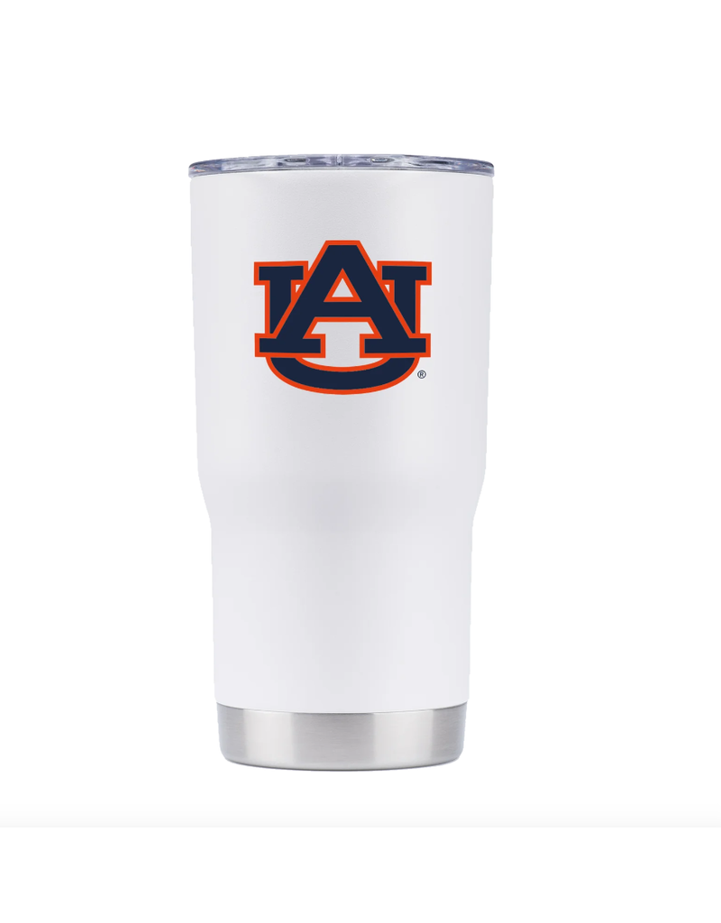 Gametime Lights LLC AU White 20 oz. Tumbler with Lid