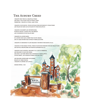 Art by LJD Auburn Creed Prints
